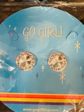 Go Girl Costume Earrings Dance Comp